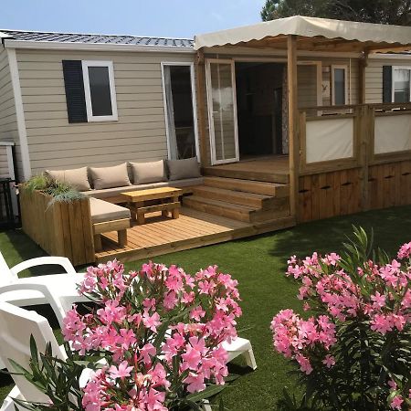 Mobil Home Camping Le Mar Estang Bord De Plage Canet-en-Roussillon Luaran gambar